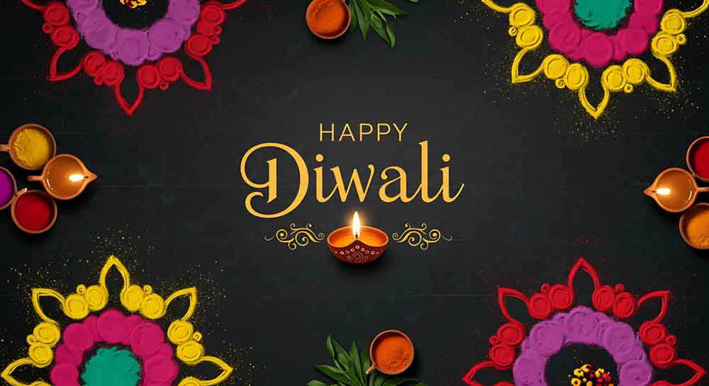 Diwali - celebrating good over evil, knowledge over ignorance.